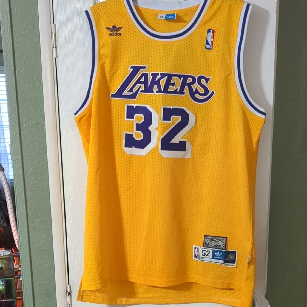 Adidas Lakers Gold Basketball Jersey